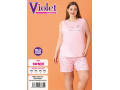 Женский комплект с шортами VIOLET (3XL+4XL+5XL+6XL)