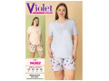 Женский комплект с шортами VIOLET (3XL+4XL+5XL+6XL) Женский комплект с шортами VIOLET (3XL+4XL+5XL+6XL)