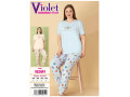 Женский комплект с брюками VIOLET (3XL+4XL+5XL+6XL) Женский комплект с брюками VIOLET (3XL+4XL+5XL+6XL)