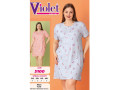 Женская Ночная сорочка батал Violet (3XL+4XL+5XL+6XL) Женская Ночная сорочка батал Violet (3XL+4XL+5XL+6XL)